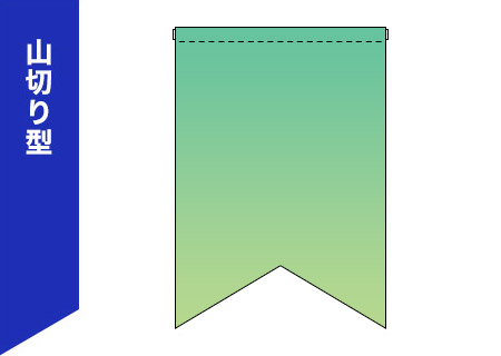 山切り型